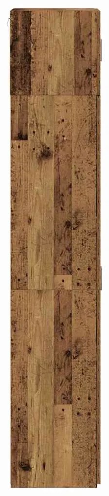 Armário de Armazenamento vidaXL Madeira Antiga 70x42.5x225 cm Madeira