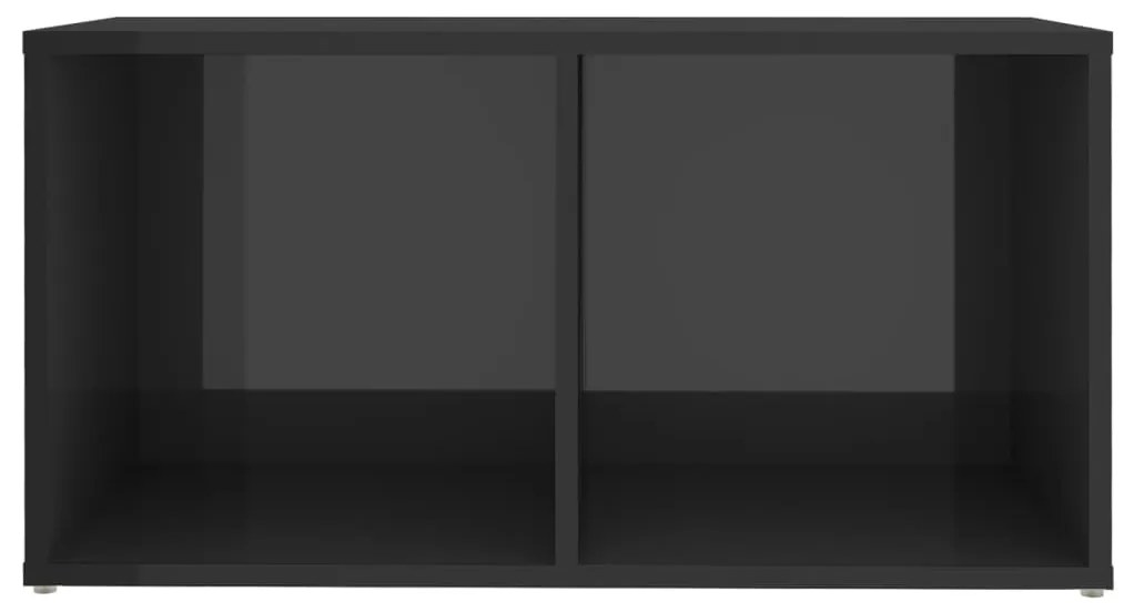 8 pcs conjunto móveis de TV derivados madeira cinza brilhante