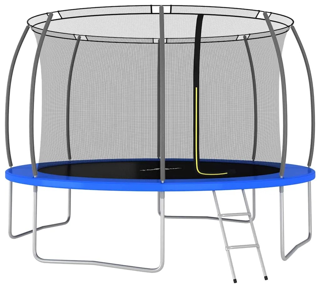Conjunto de trampolim redondo 366x80 cm 150 kg