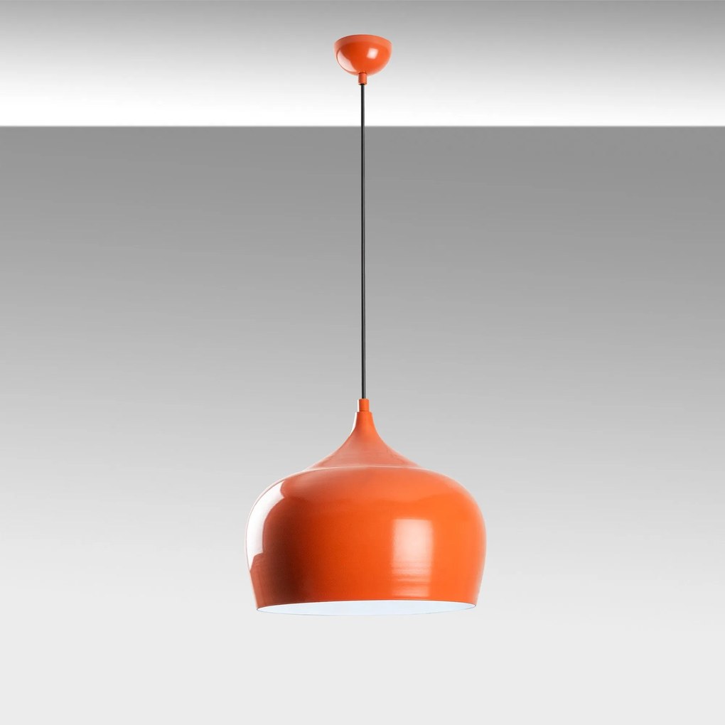 Candeeiro de Teto Patine – Laranja – Ø28 h:29 cm