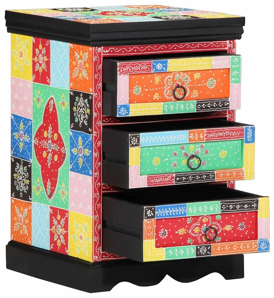 vidaXL Gabinete de Gavetas Multicolor 40 x 40 x 60 cm