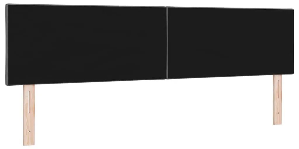 Cabeceira LED Design Blocos de Diamante Cinza Escuro 180 cm Tecido