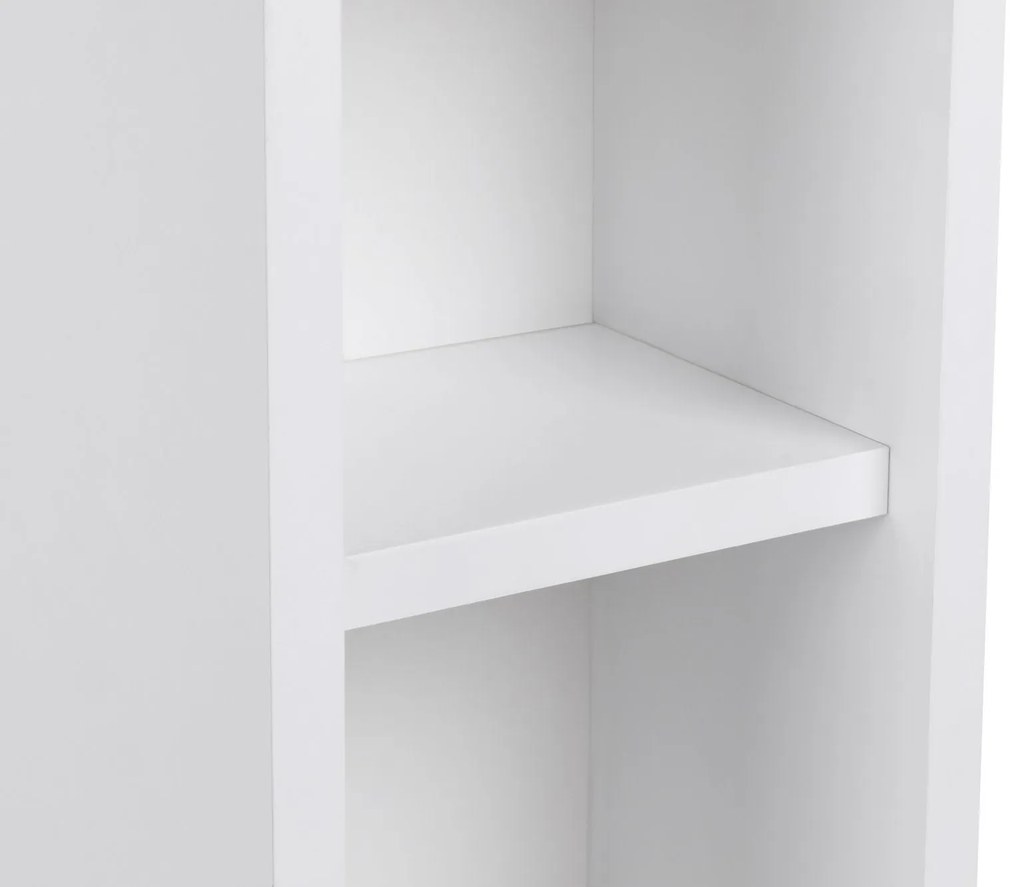 Mesa de Cabeceira Turra – Branco – 20x65x15 cm