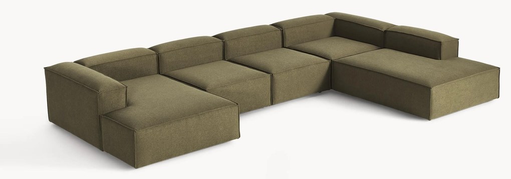 Sofá de canto comprido modular XL Lennon