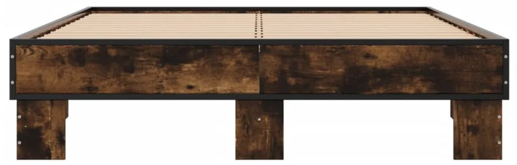 Estrutura cama 120x190 cm derivados de madeira/metal