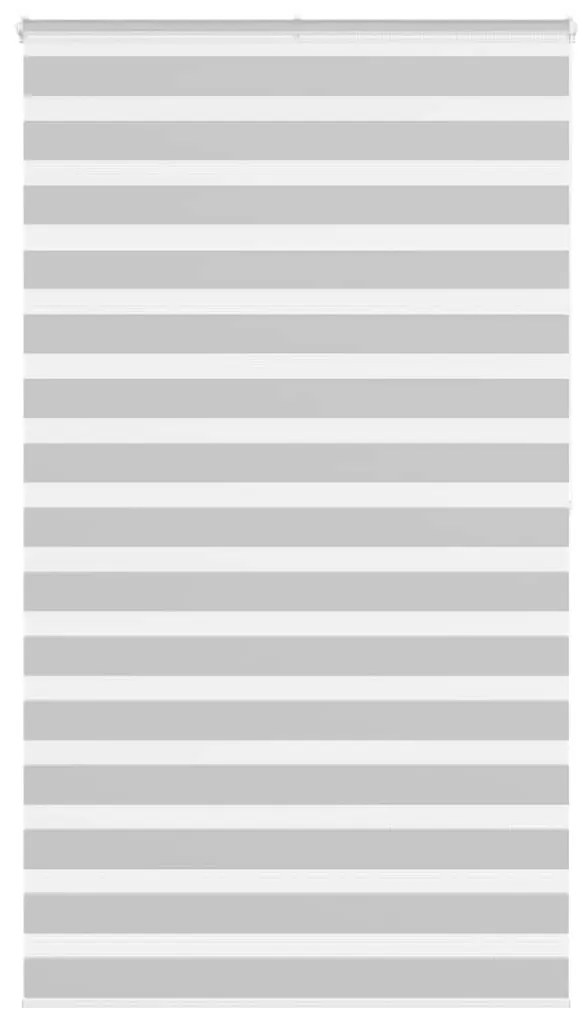 vidaXL Cortina de zebra 130x200 cm largura do tecido 125,9cm poliéster