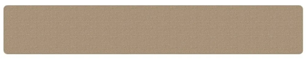 Tapete/passadeira 50x300 cm aspeto sisal cor areia