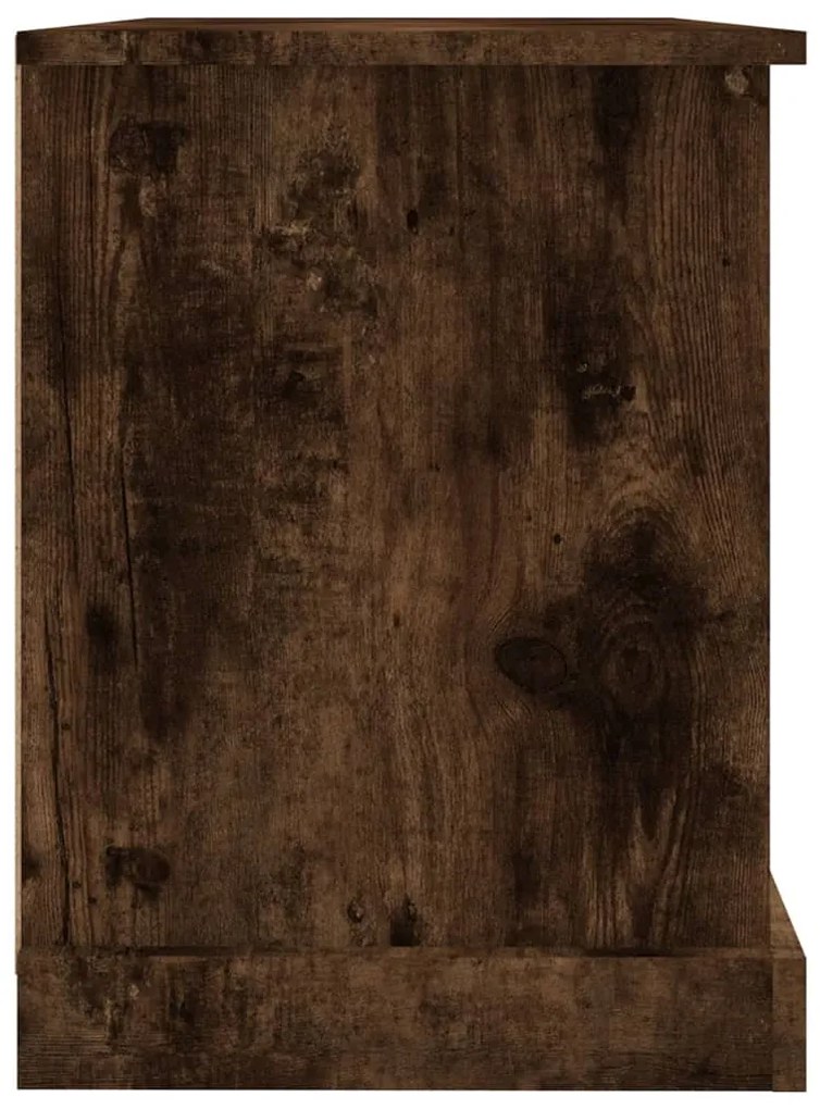 Móvel de TV 73x35,5x47,5cm derivados de madeira carvalho fumado