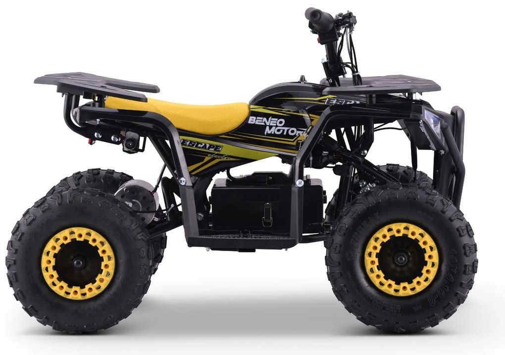 Moto 4 elétrica para crianças ATV Motors ESCAPE 800W Amarela
