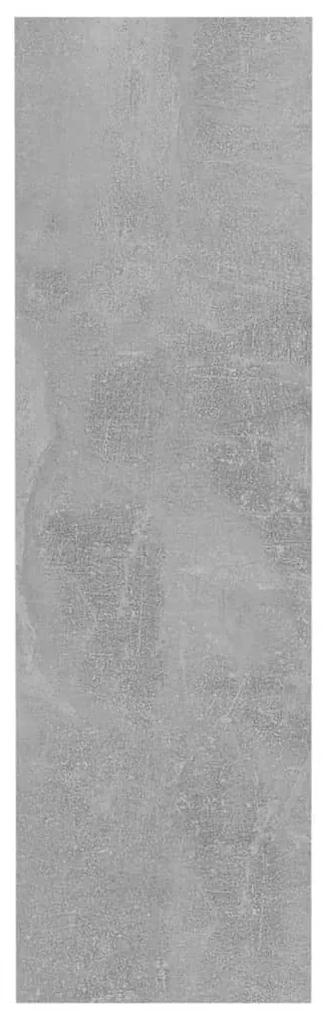 Sapateiras de parede 4 pcs 60x18x60 cm contrapl. cinza cimento