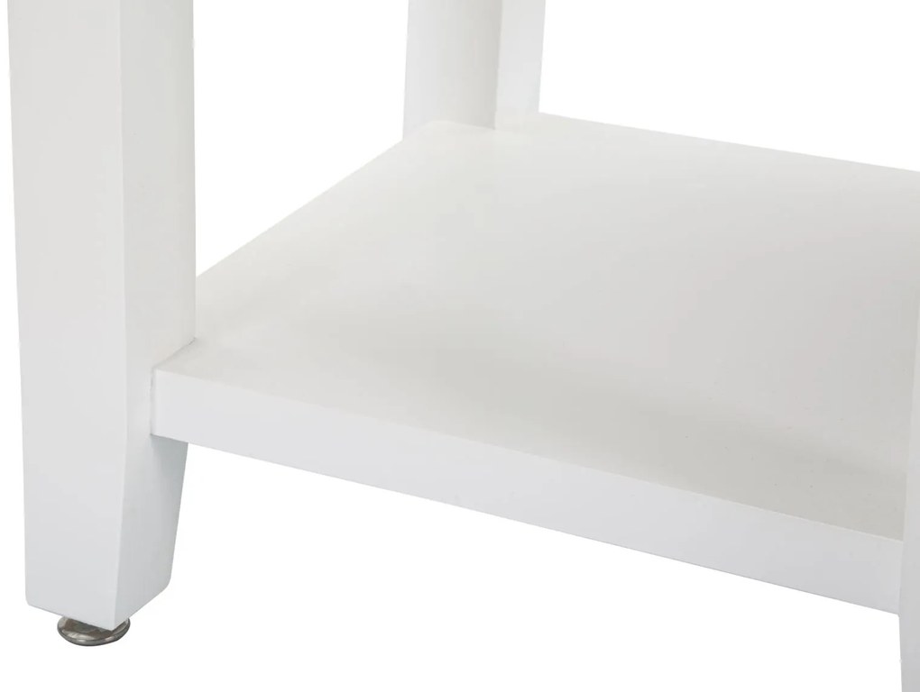 MESA DE CABECEIRA SHINE 45X40X54 CM BRANCA