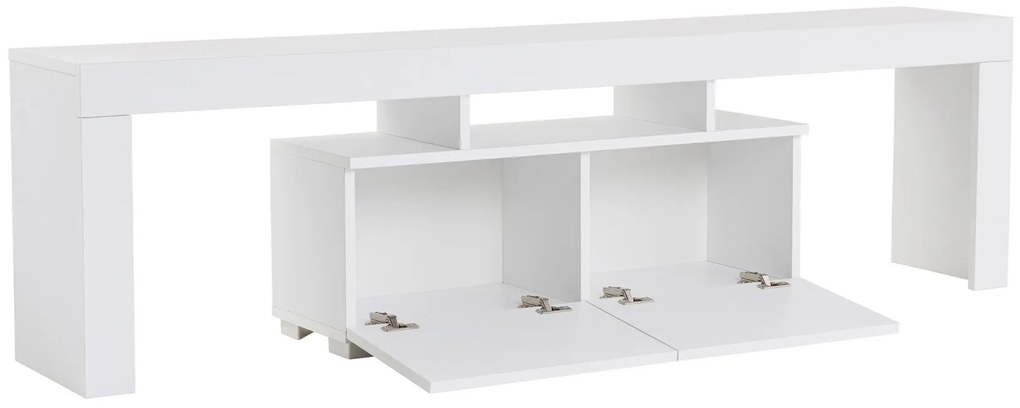 Móvel TV Enclave – Branco Natural – 180 x 50 x 31,3 cm