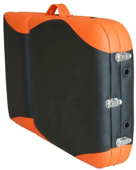 Marquesa Tylino Dobrável ´- Preto e Laranja - Design Moderno