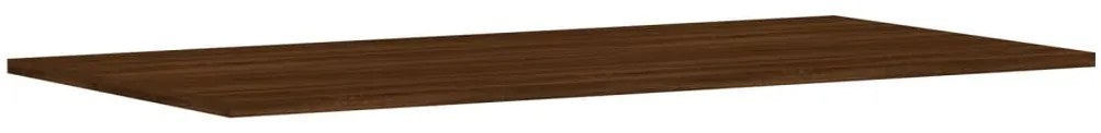 Prateleiras parede 4 pcs derivados de madeira carvalho castanho