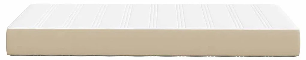 Colchão de Molas Pocket vidaXL Verde Claro Cinza Médio 90x190x20 cm Te