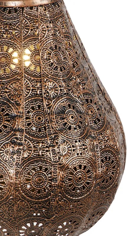 Candeeiro de suspensão oriental cobre - Billa Dia Oriental