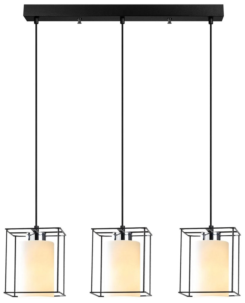 Candeeiro de Teto Swank – Preto – Diâmetro 65 cm x Altura 113 cm