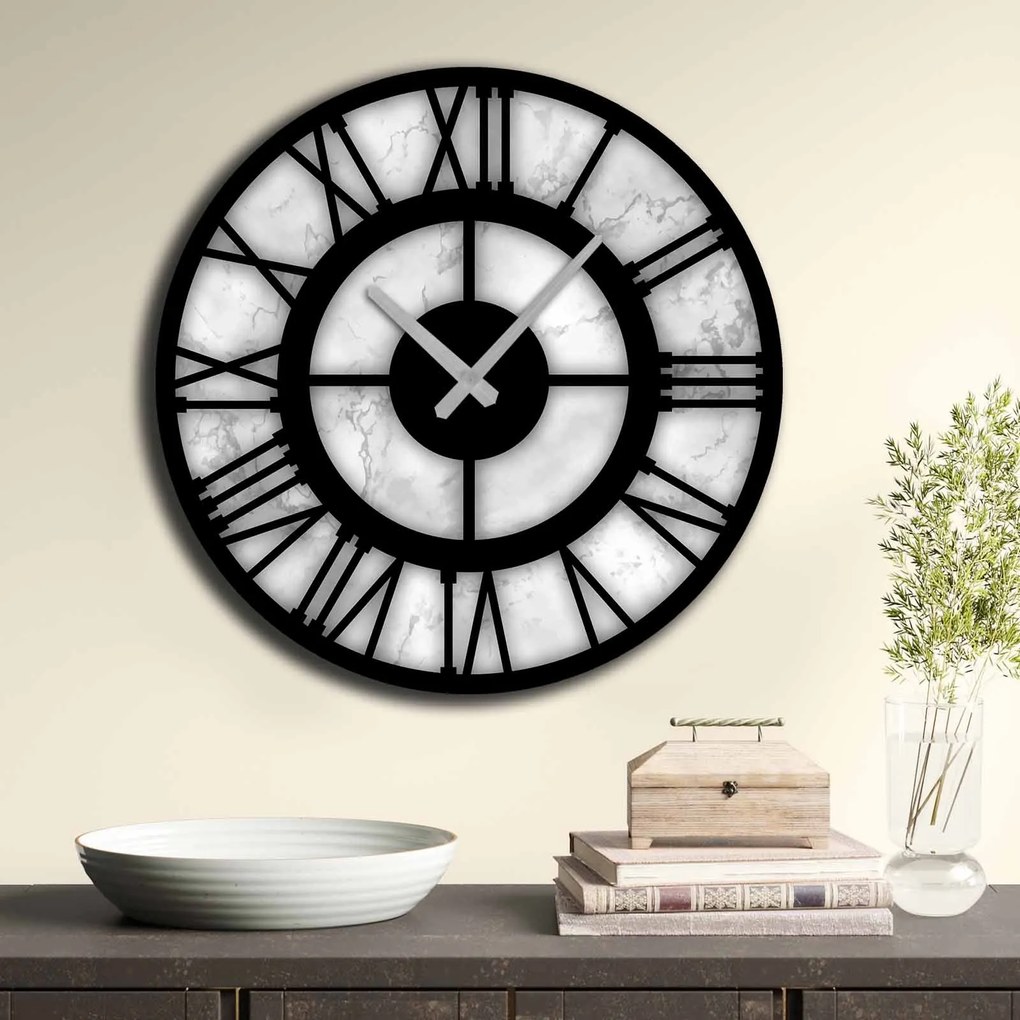 Relógio Decorativo MDF 5050MS-014 – Multicolor – 50 cm