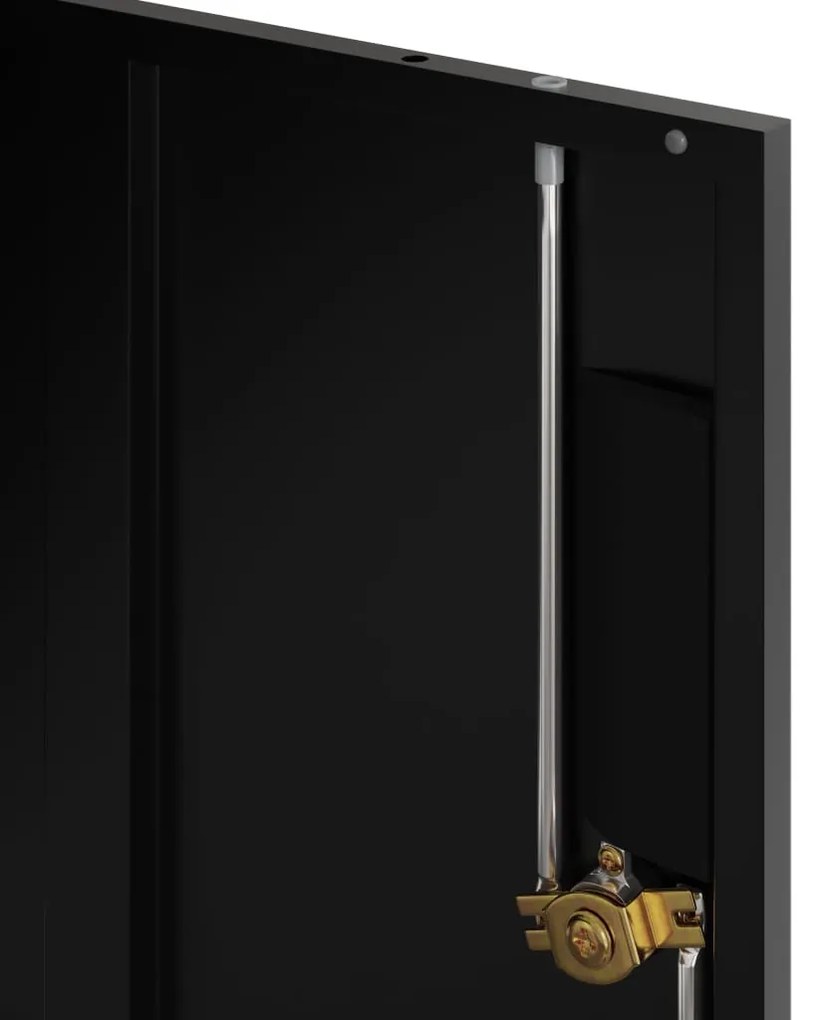 Arquivador 90x40x40 cm aço preto