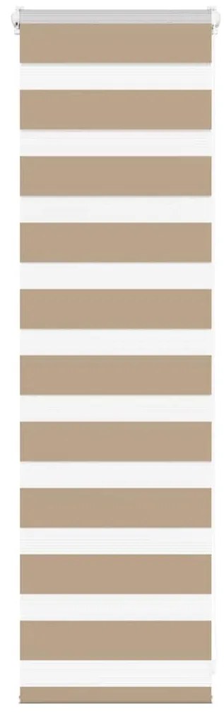 vidaXL Cortina de zebra 40x100 cm largura do tecido 35,9 cm poliéster