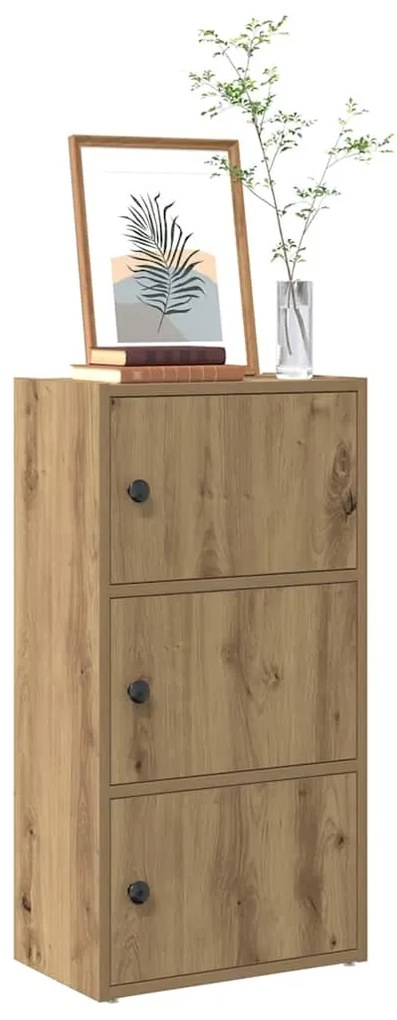 vidaXL Estante 40x24x77 cm derivados de madeira carvalho artisiano