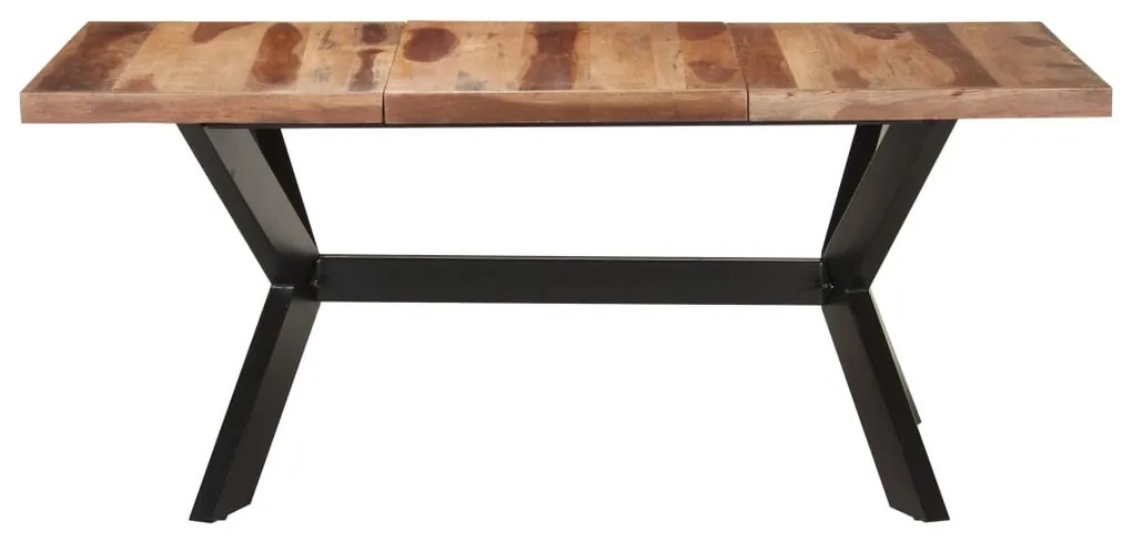 Mesa de jantar 180x90x75 cm madeira maciça c/ acabamento a mel