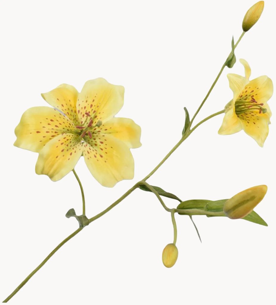 Flores artificiais Lily, conjunto de 2