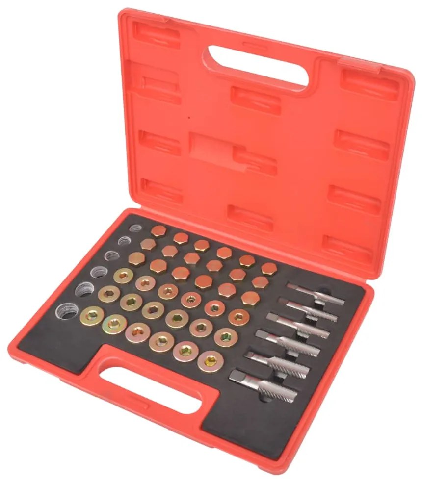 Conjunto ferramenta para reparação de drenagem de oléo