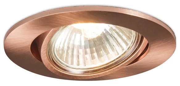 Foco embutido moderno em cobre inclinável - Cisco Design,Moderno
