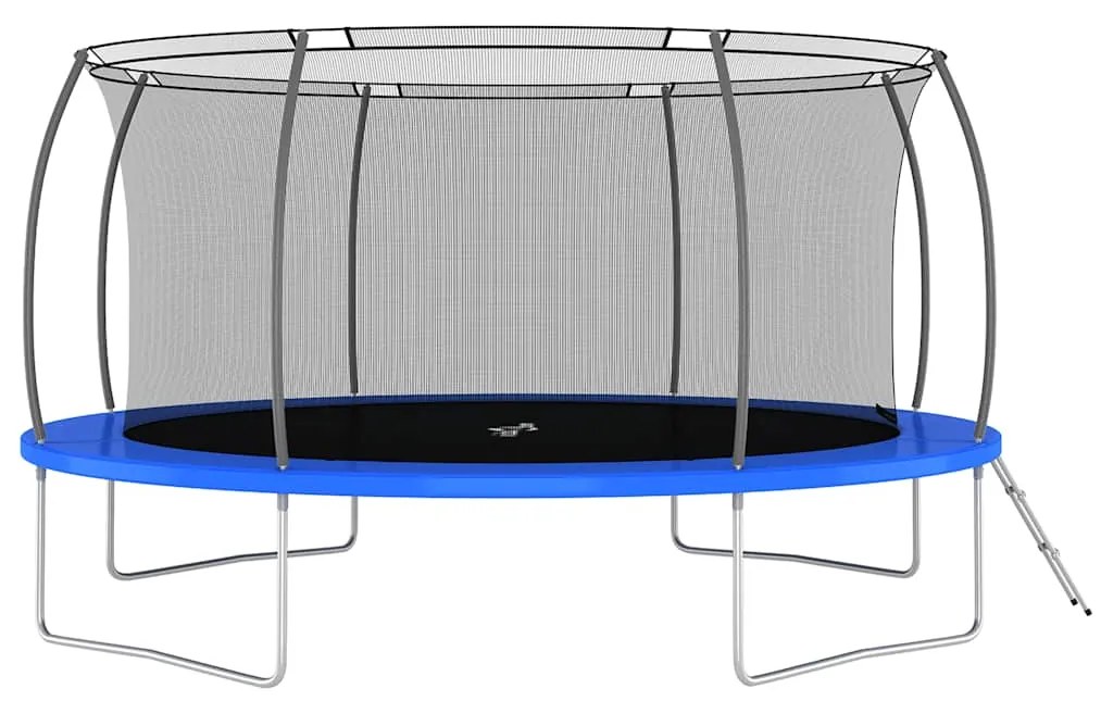 Conjunto de trampolim redondo 460x80 cm 150 kg