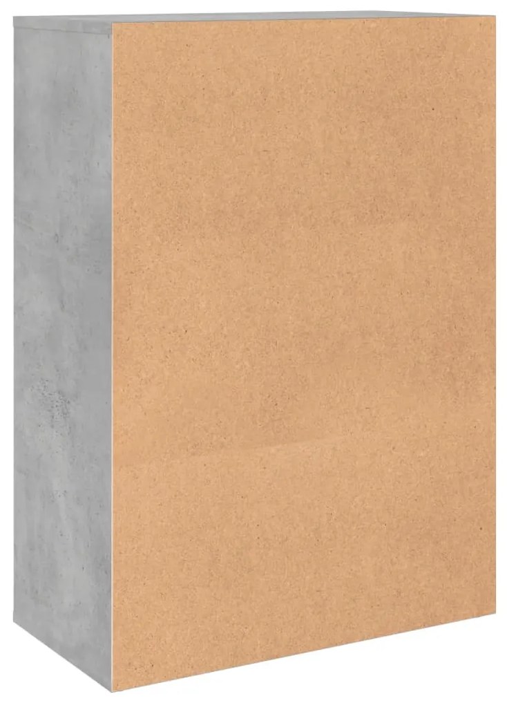 Aparadores 2 pcs 60x31x84 cm derivados madeira cinzento cimento