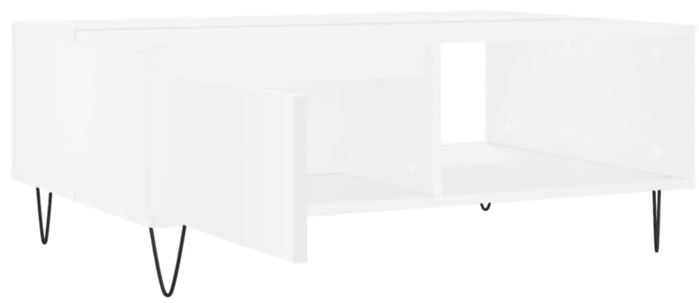 Mesa de centro 90x60x35 cm derivados de madeira branco