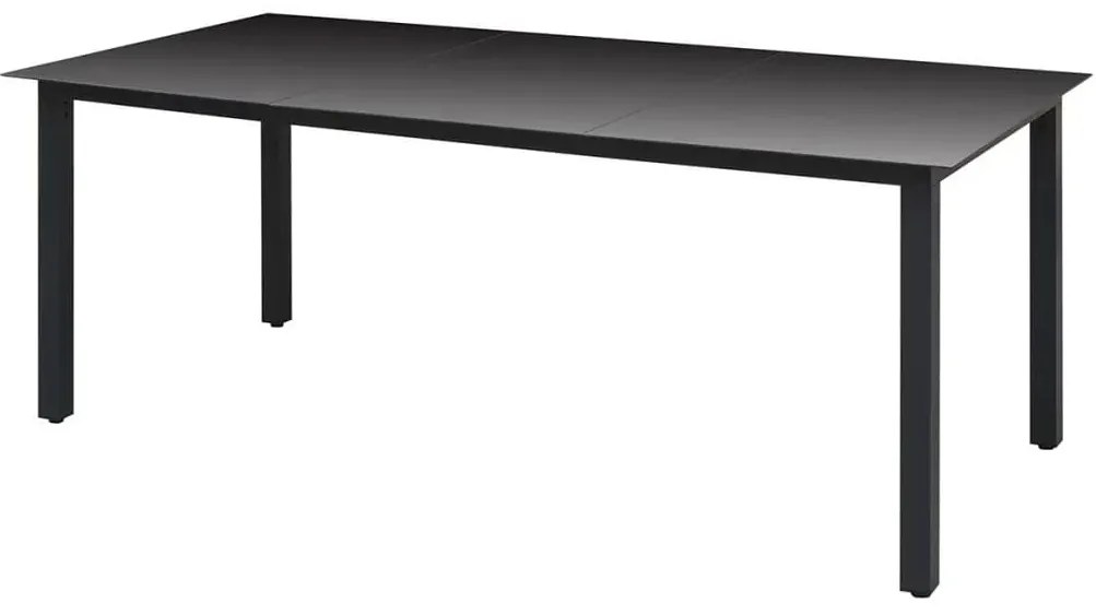 7 pcs conjunto de jantar p/ jardim c/ almofadões vime PE preto