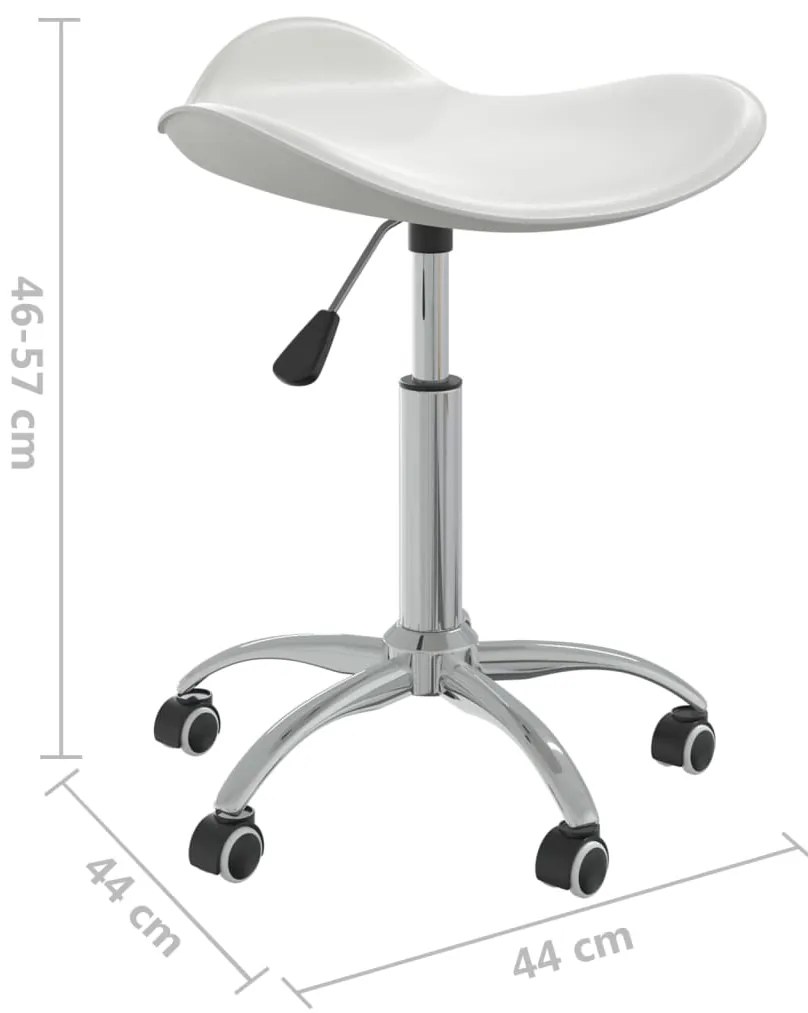 Banco de salão/spa couro artificial branco