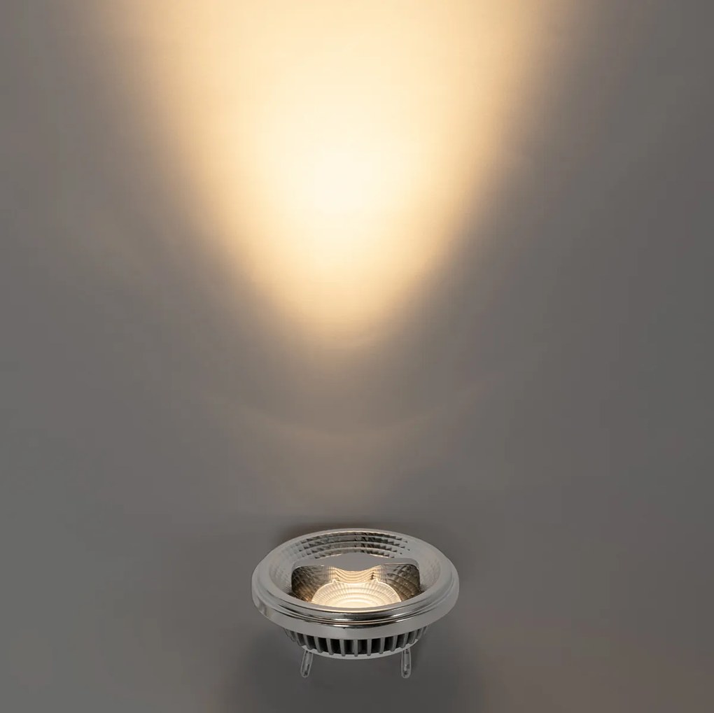 Lâmpada LED regulável G53 AR111 12W 600lm 2700K