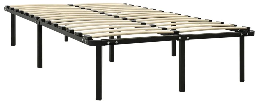 Estrutura de cama 120x200 cm metal preto