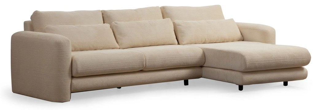 Sofá de Canto Lily – Bege – 290 x 165 cm