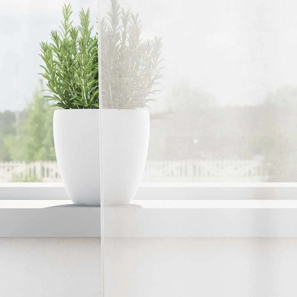 Cortinas de voile com laços 2 pcs branco 140x260 cm