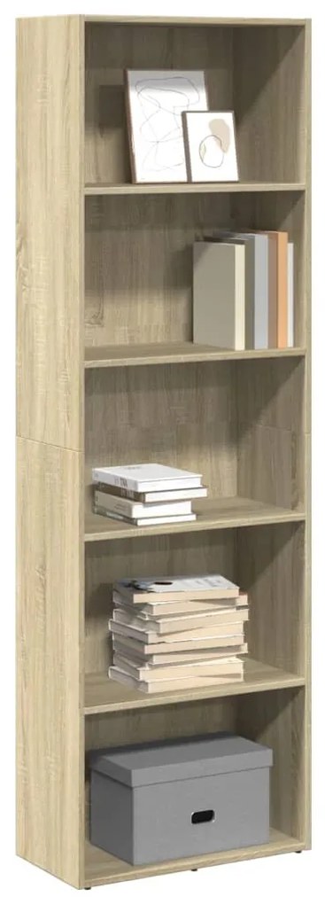 vidaXL Estante 60x30x189 cm derivados de madeira carvalho sonoma