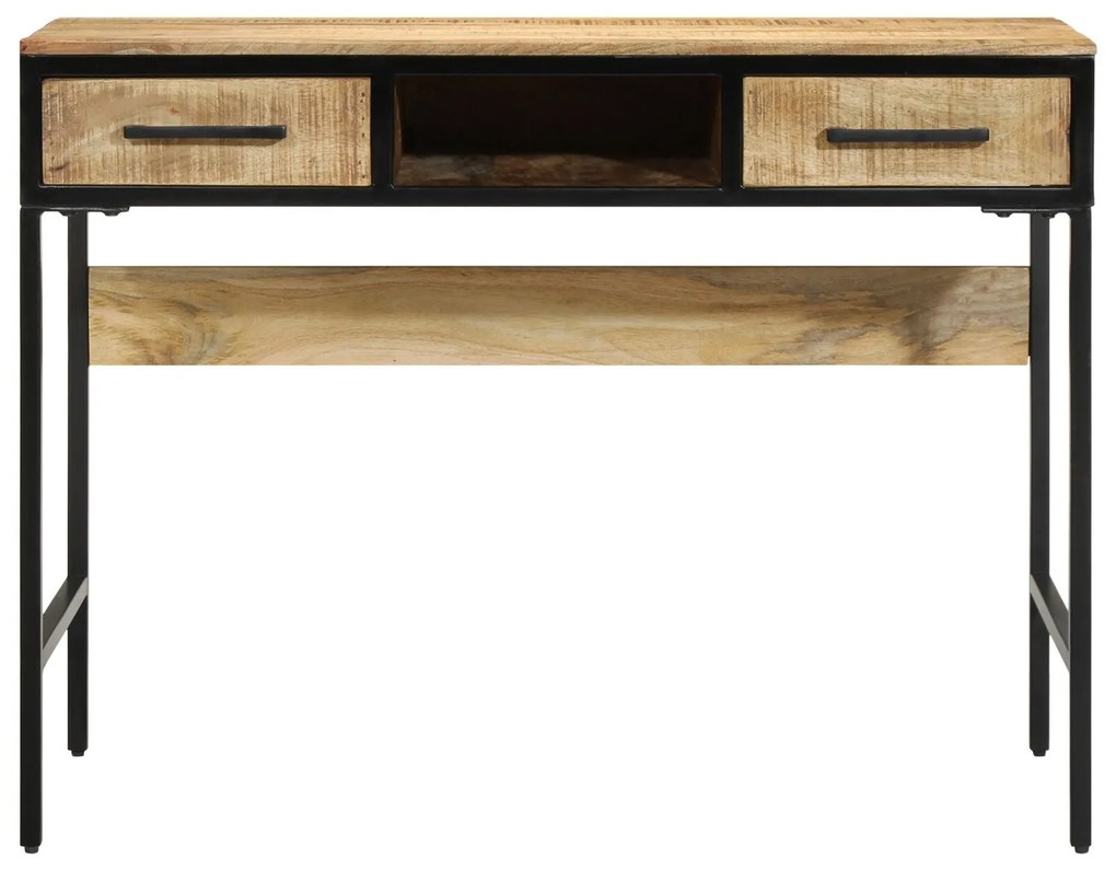 Mesa 100x50x75 cm Madeira Maciça Rough Mango
