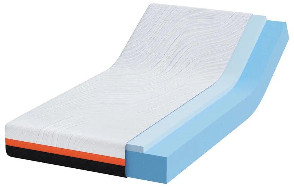 Colchões Branco, Cinza 100 x 200 cm