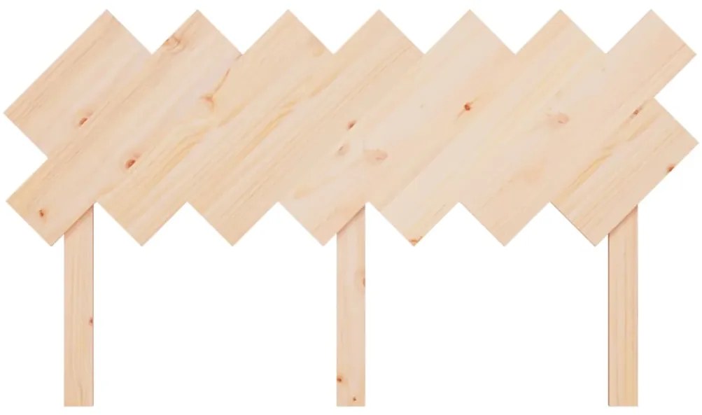 Cabeceira de cama 151,5x3x81 cm pinho maciço