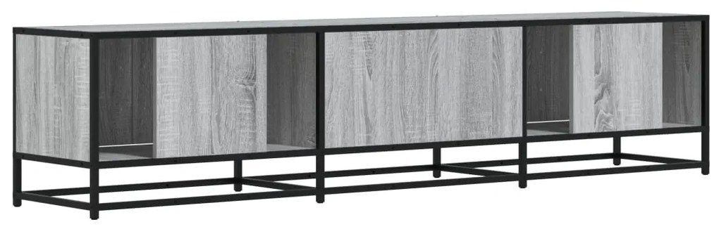 Móvel de TV 180x35x41 cm derivados de madeira cinzento sonoma