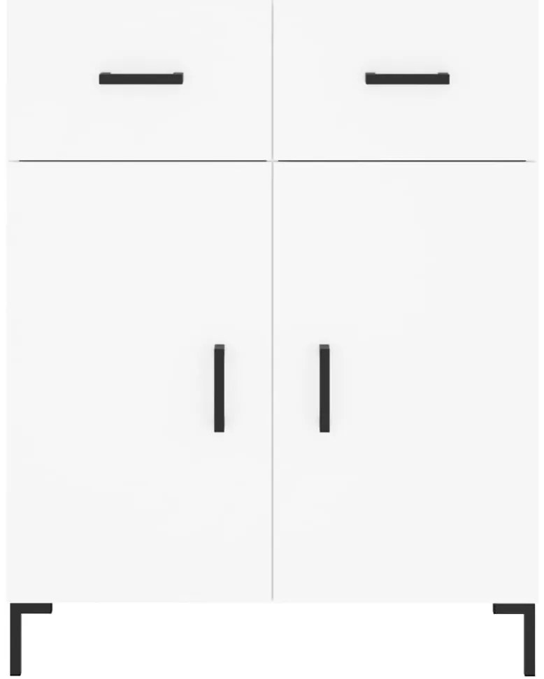 Armário alto 69,5x34x180 cm derivados de madeira branco