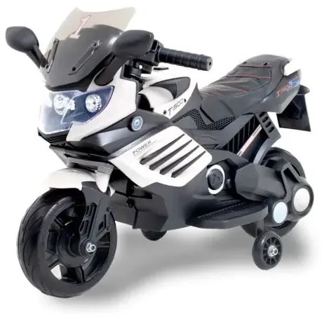 Mota eletrica Crianças Superbike 12V 1 a 4 anos Branca