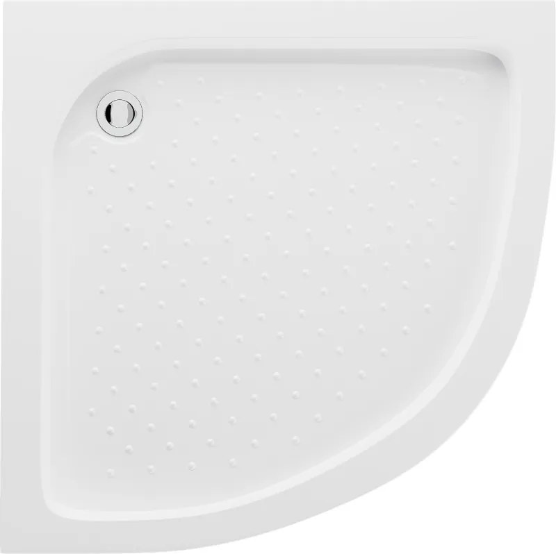 Mexen Rio base de duche semicircular 70 x 70 cm, branco - 47107070