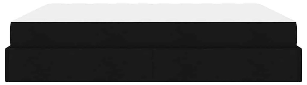 Estrutura da Cama Outros com armazenamento Preto 180 x 200 cm tecido
