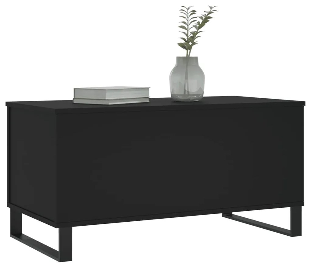 Mesa de centro 90x44,5x45 cm derivados de madeira preto