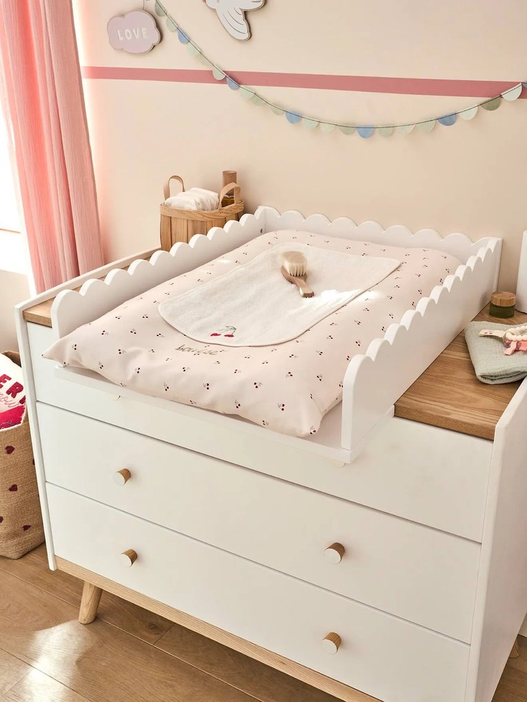 Superfície de mudas em madeira FESTON 42/52 cm branco