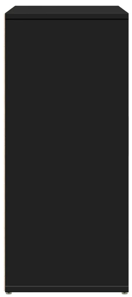 Aparador 60x31x70 cm derivados de madeira preto